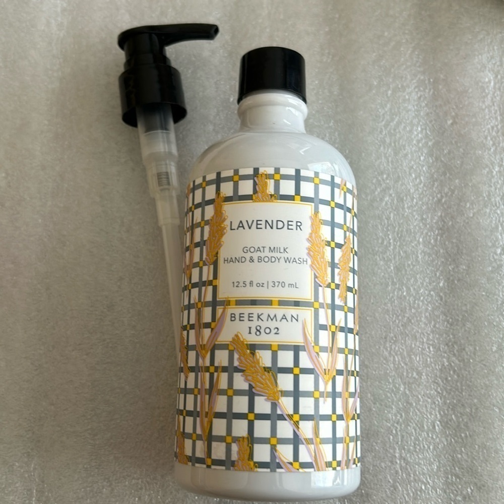 Beekman 1802 Goat Milk Hand & Body Wash LAVENDER 12.5 fl. oz. SEALED - Picture 4 of 4